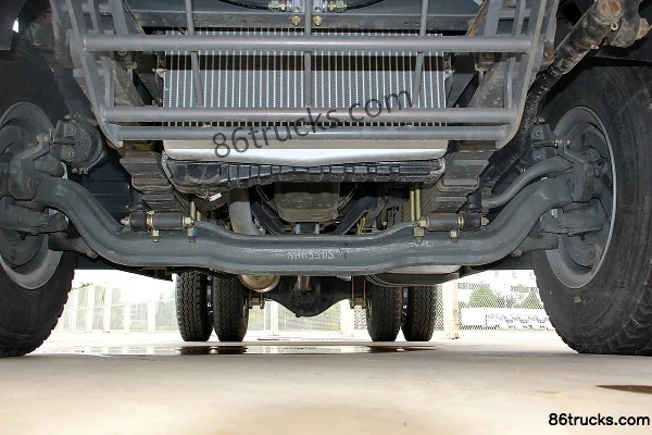Shijun D750 160hp 4X2(6 wheels) 4.2m dump truck Chassis (1) | 86Trucks