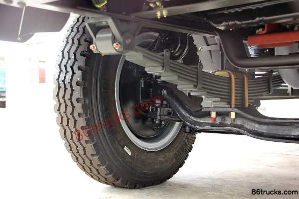 Shijun Skat Light Truck 130 hp 4X2(6 wheels) 4m Dump Truck Chassis (2) | 86Trucks