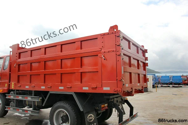 Shijun Skat Light Truck 130 hp 4X2(6 wheels) 4m Dump Truck Body (2) | 86Trucks