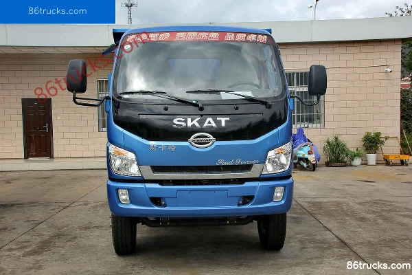 Shijun Skat Light Truck 129 hp 4X2(6 wheels) 3.7m Dump Truck Exterior (2) | 86Trucks
