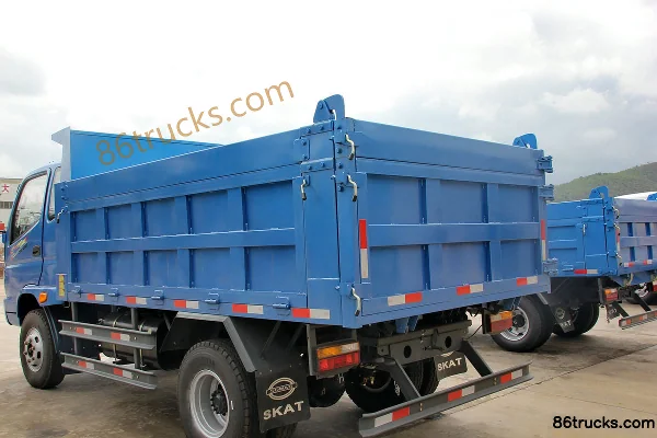 Shijun Skat Light Truck 129 hp 4X2(6 wheels) 3.7m Dump Truck Body (3) | 86Trucks