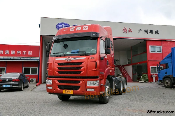FAW Jiefang Qingdao TianV Heavy Truck Version Froid 375 ch 6X4(10 roues) Tracteur routier Extérieur (3) | 86Trucks