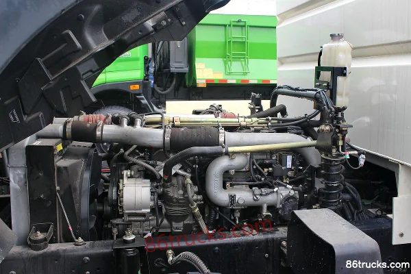 Foton Ruiwo Q5 190hp 4X2(6 wheels) Dual Fuel Water Sprinkler Truck Chassis (3) | 86Trucks