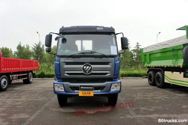 Foton Ruiwo Q5 Medium Truck 220hp 6X2(8 wheels) 9.5m Stake Cargo Truck Exterior (2) | 86Trucks