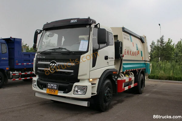 Foton Ruivo Q5 141 ch 4X2(6 roues) camion à ordures compacteur Extérieur (3) | 86Trucks