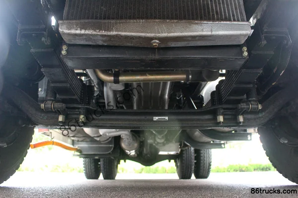 Foton Ruivo Q5 141 ch 4X2(6 roues) camion à ordures compacteur Châssis (1) | 86Trucks
