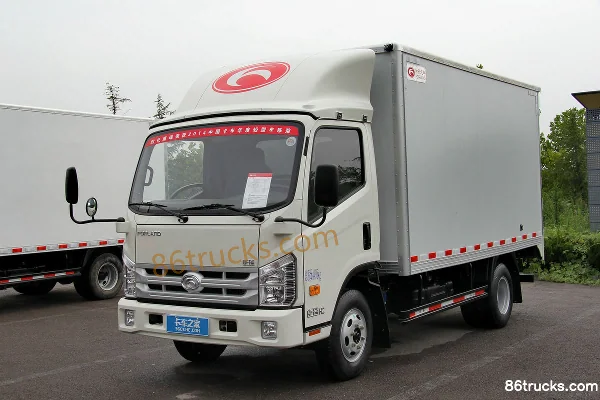 Foton Forland Kangrui H2 108 hp 4X2(6 wheels) 4.15m Single Row Van Light Truck Exterior (3) | 86Trucks