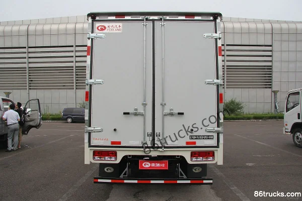 Foton Forland Kangrui H2 108 hp 4X2(6 wheels) 4.15m Single Row Van Light Truck Body (3) | 86Trucks