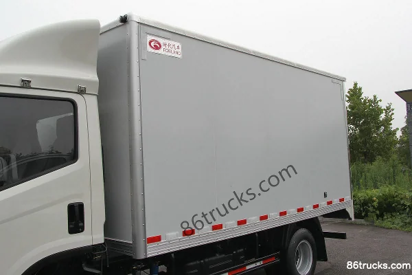 Foton Forland Kangrui H2 108 hp 4X2(6 wheels) 4.15m Single Row Van Light Truck Body (1) | 86Trucks