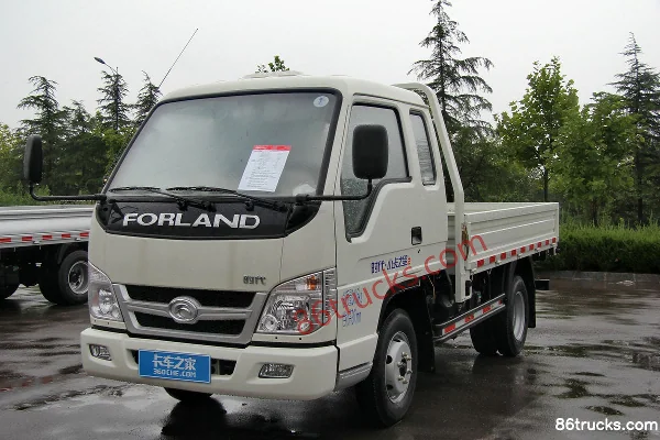 Foton Forland Xiaoka Star 68 hp 4X2(6 wheels) 2.9m semi-row flatbed mini truck Exterior (3) | 86Trucks