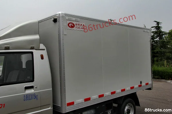 Foton Shidai Yuling VQ1 1,1 L 60 ch 4X2(6 roues) essence camion fourgon à cabine simple 3,05 m Carrosserie (1) | 86Trucks