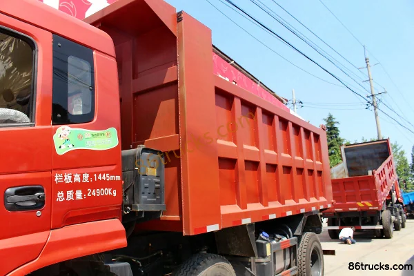 Dongfeng Teshang 180 ch 6X2(8 roues) camion benne 4,8 m (EQ3259GF3) Carrosserie (1) | 86Trucks