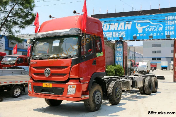 Dongfeng Teshang heavy truck 280 hp 8X4(12 wheels) 9.5m stake truck (DFE5310CCYFN) Exterior (3) | 86Trucks