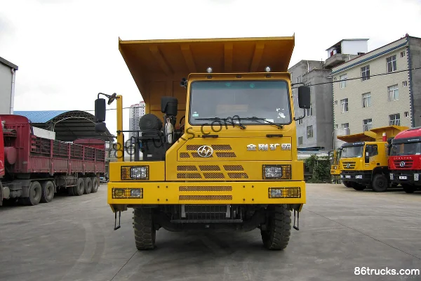 Hongyan King Mine Truck 371hp 6X4(10 wheels) Wide-body Mining Dump Truck Exterior (2) | 86Trucks