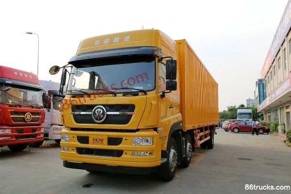 Sinotruk Steyr DM5G camion lourd 240 ch 6X2(8 roues) camion porteur à caisse fermée 9,4 m Extérieur (3) | 86Trucks