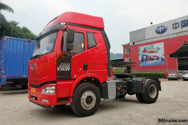 FAW Jiefang J6M 350hp 6X4(10 wheels) Tractor Truck Exterior (3) | 86Trucks