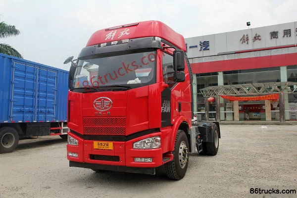 FAW Jiefang J6M 350hp 6X4(10 wheels) Tractor Truck Exterior (2) | 86Trucks