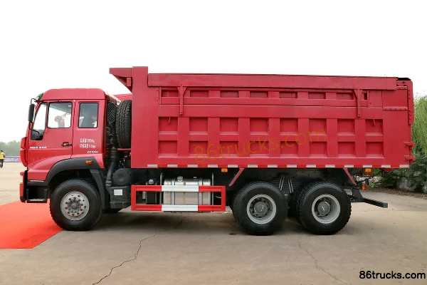 Sinotruk Steyr M5G camion lourd 340 ch 6X4(10 roues) camion benne 6,2 m Extérieur (3) | 86Trucks