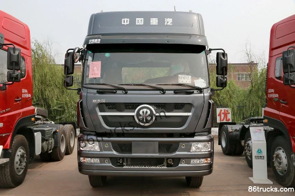 Sinotruk Steyr D7B Heavy Truck 380 hp 6X2(8 wheels) Tractor Truck (High Top) Exterior (2) | 86Trucks