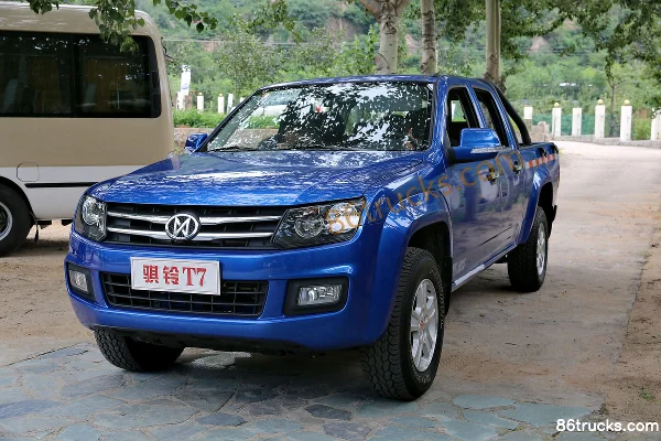 Qiling Auto T5 Elite Edition 2.8L Diesel 2WD Long Wheelbase Double Row Pickup Exterior (3) | 86Trucks