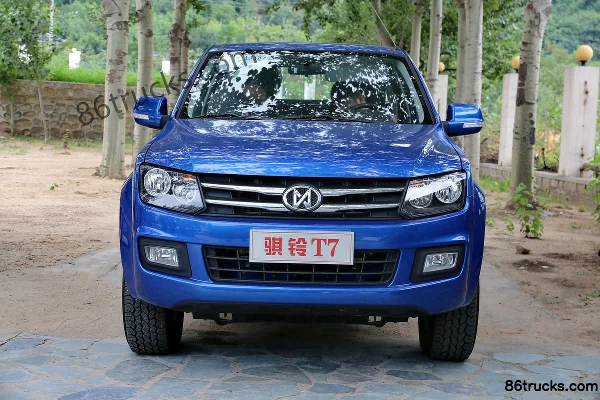 Qiling Auto T5 Elite Edition 2.8L Diesel 2WD Long Wheelbase Double Row Pickup Exterior (2) | 86Trucks
