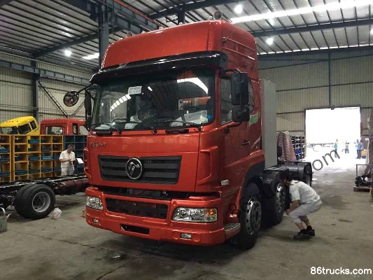 Dongfeng Teshang Camion lourd 350 ch 6X2(8 roues) Tracteur routier LNG (DFE4252VFN) Extérieur (3) | 86Trucks