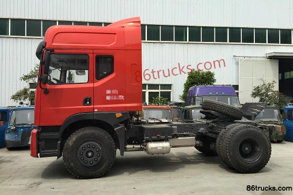 Dongfeng (Original Pu) camion lourd 310 ch 4X2(6 roues) tracteur routier cabine haute Extérieur (3) | 86Trucks
