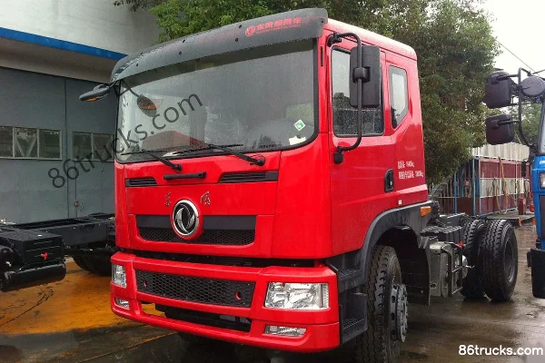 Dongfeng (Original) Heavy Truck 270 hp 4X2(6 wheels) Flat Roof Tractor Truck Exterior (2) | 86Trucks
