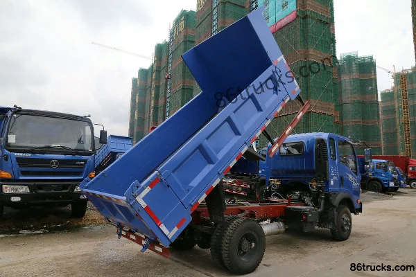 Sinotruk Wangpai série 7 camion benne 116 ch 4X2(6 roues) 4,1 m (avec boîte de vitesses auxiliaire) Carrosserie (1) | 86Trucks