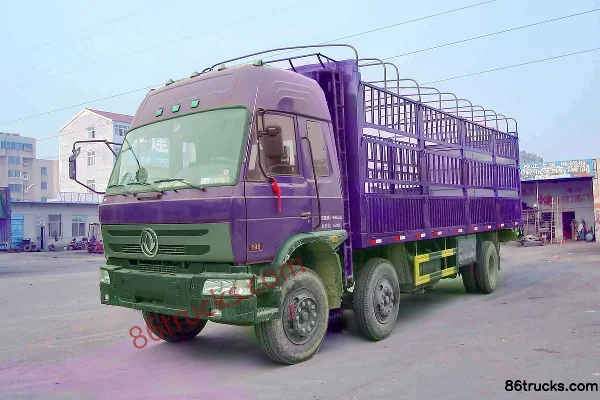 Dongfeng Chuangpu Heavy Truck 210 hp 6X2(8 wheels) 9.6m Stake Truck Exterior (2) | 86Trucks