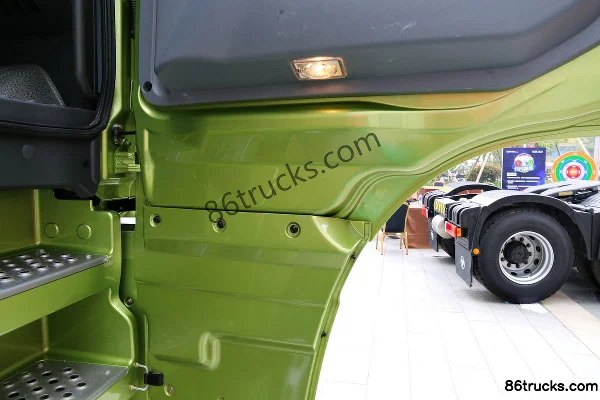 Foton Auman GTL 6 série poids lourd Super Power 460 ch 6X4(10 roues) tracteur routier (vert) Cabine (3) | 86Trucks