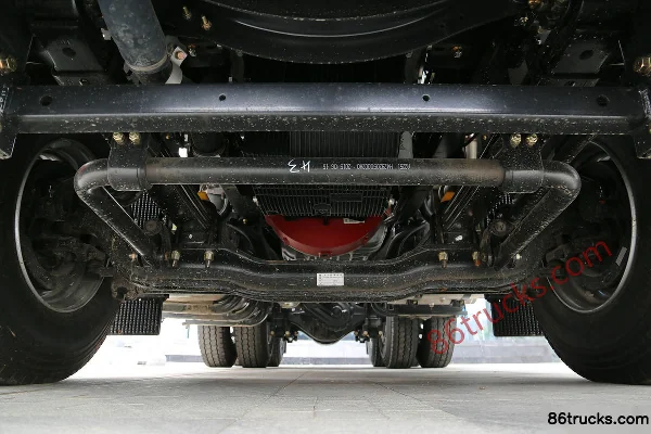 Foton Auman GTL 6 série poids lourd Super Power 460 ch 6X4(10 roues) tracteur routier (vert) Châssis (1) | 86Trucks