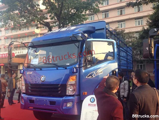 Sinotruk Wangpai 7 Series Medium Truck 180 hp 4X2(6 wheels) 5.8m Stake Truck Exterior (3) | 86Trucks