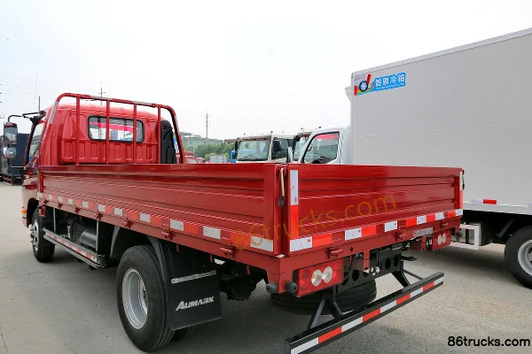 Foton Aumark 3 Series 118 hp 4X2(6 wheels) 4.23m single-row flatbed light truck Body (3) | 86Trucks