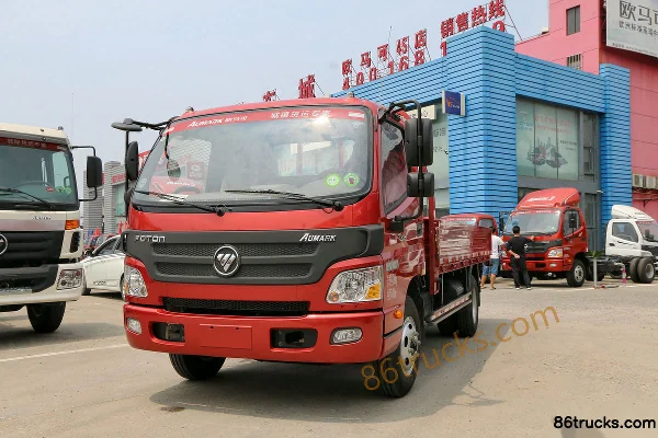 Foton Aumark 3 Series 118 hp 4X2(6 wheels) 4.23m single-row flatbed light truck Exterior (3) | 86Trucks