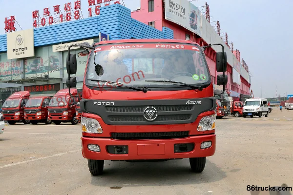 Foton Aumark 3 Series 118 hp 4X2(6 wheels) 4.23m single-row flatbed light truck Exterior (2) | 86Trucks