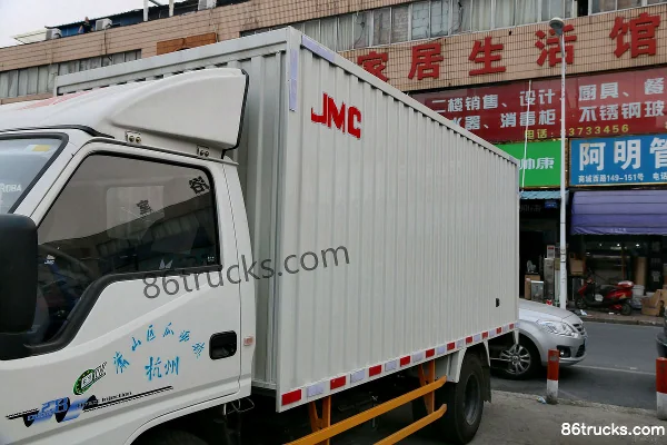 JMC Shunda High-spec 109 hp 4X2(6 wheels) 4.22m single-row van light truck Body (1) | 86Trucks