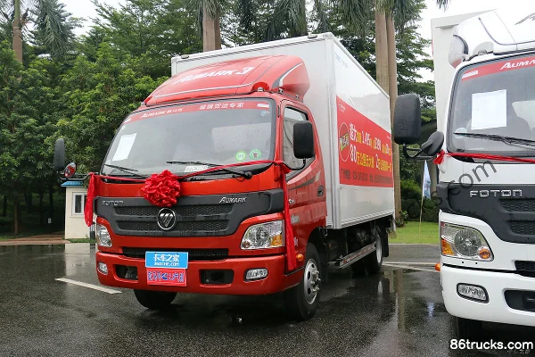 Foton Aumark 3 Series 118 hp 4X2(6 wheels) 4.165m single-row van light truck Exterior (3) | 86Trucks