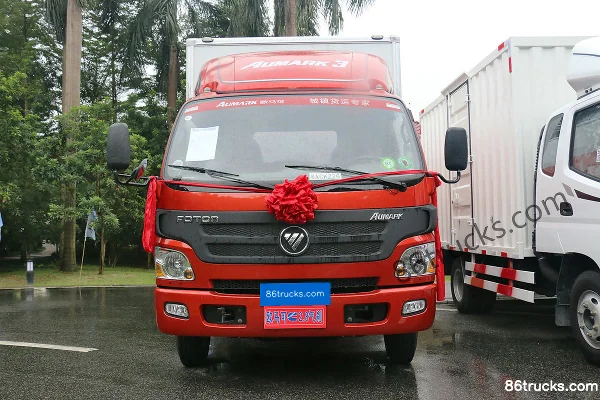 Foton Aumark 3 Series 118 hp 4X2(6 wheels) 4.165m single-row van light truck Exterior (2) | 86Trucks
