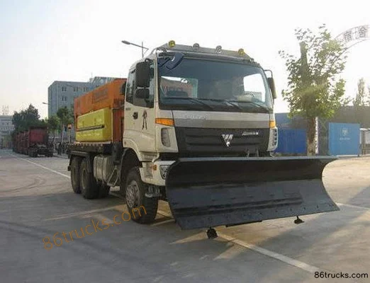 Foton AumanETX Série 9 385 ch 6X6(10 roues) Camion de déneigement Extérieur