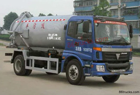 Shenhu Shenhu Foton Auman chassis suction/septic tank truck