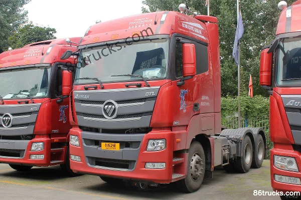 Foton AumanGTL 6 Series Heavy Truck Supreme Edition 460 ch 6X4(10 roues) tracteur routier (plancher plat) Extérieur (3) | 86Trucks