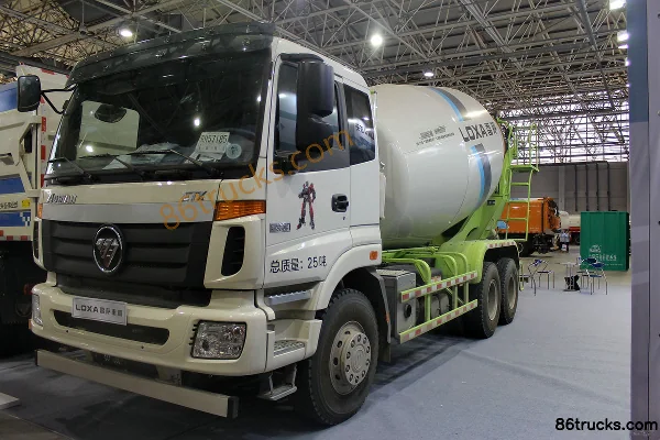 Foton Laisa L9 série 350 ch 6X4(10 roues) camion malaxeur Extérieur (2) | 86Trucks
