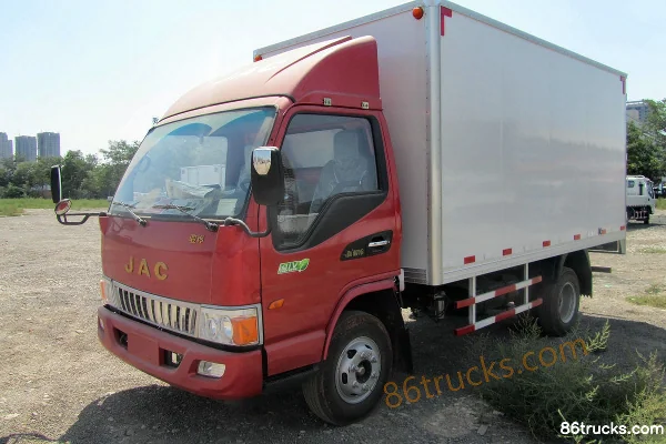JAC Junling H330 120 ch 4X2(6 roues) camion léger fourgon simple cabine 4,15 m (HFC5043XXYP91K5C2) Extérieur (2) | 86Trucks