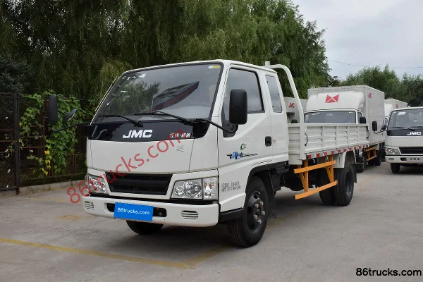JMC Xinshunda 116 ch 4X2(6 roues) 3,8 m camion léger à ridelles cabine avancée Extérieur (3) | 86Trucks
