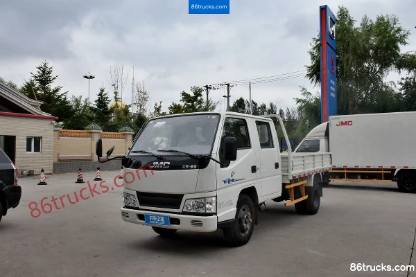 JMC Shunda Narrow Body 143 hp 4X2(6 wheels) 3.25m double-row flatbed light truck (China VI) Exterior (2) | 86Trucks