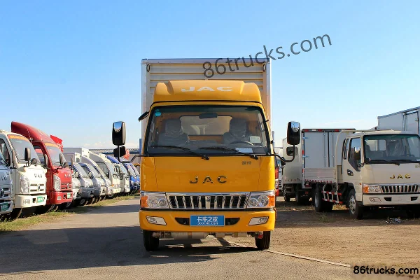 JAC Junling 120 hp 4X2(6 wheels) Explosive Material Transport Truck Exterior (3) | 86Trucks
