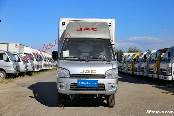 JAC Kangling X3 61 hp 4X2(6 wheels) 1.1L Gasoline/CNG 3.25m Single Row Van Mini Truck Exterior (2) | 86Trucks