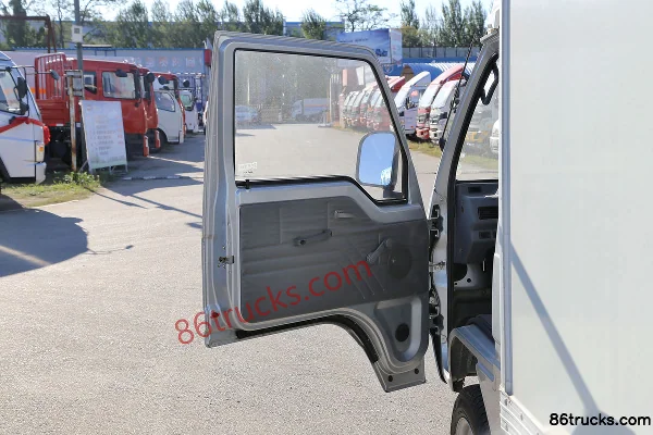 JAC Kangling X3 60 hp 4X2(6 wheels) gasoline/CNG 2.5m double-row van mini truck Cab (1) | 86Trucks
