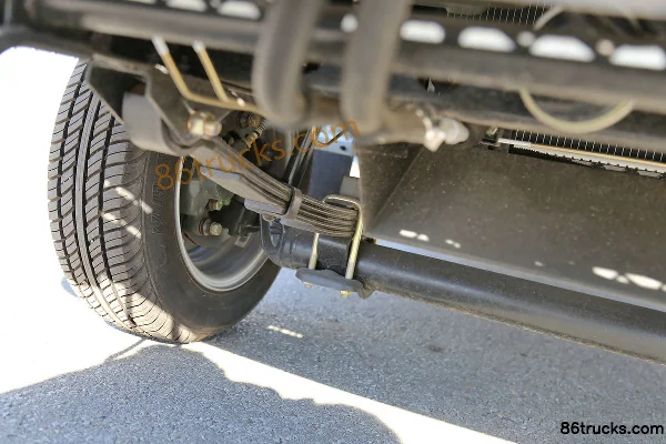 JAC Kangling X3 60 hp 4X2(6 wheels) gasoline/CNG 2.5m double-row van mini truck Chassis (3) | 86Trucks